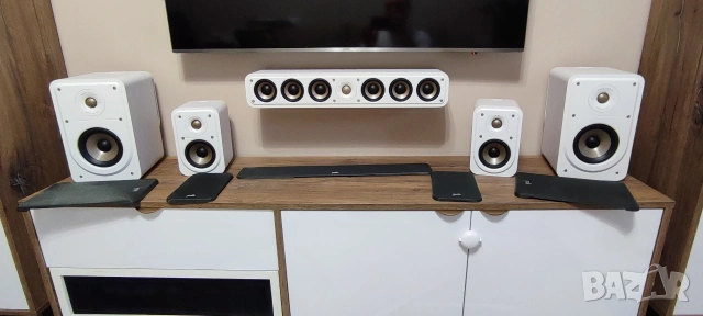 Система домашно кино polk audio s15e , polk s35e,  polk es10