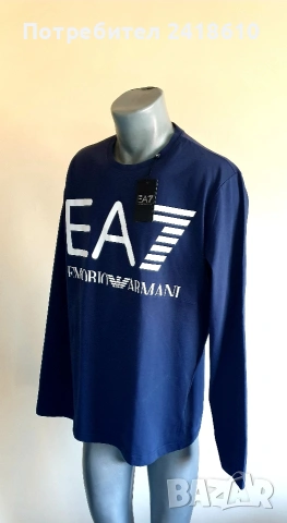 Emporio Armani EA7 Cotton Mens Size XL / 2XL НОВО! ОРИГИНАЛ! Мъжка Тениска, снимка 6 - Тениски - 54151783