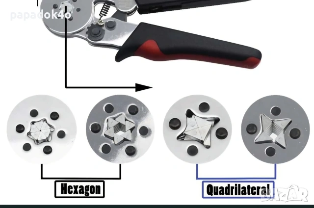 Клещи за кримпване на кабелни накрайници - Кримпващи клещи