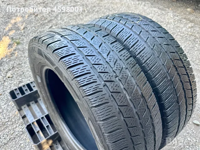 2бр.ЗИМНИ ГУМИ Continental 215/65/16C за бус Iveco,Ducato,Sprinter,Crafter,T5, снимка 4 - Гуми и джанти - 55667049