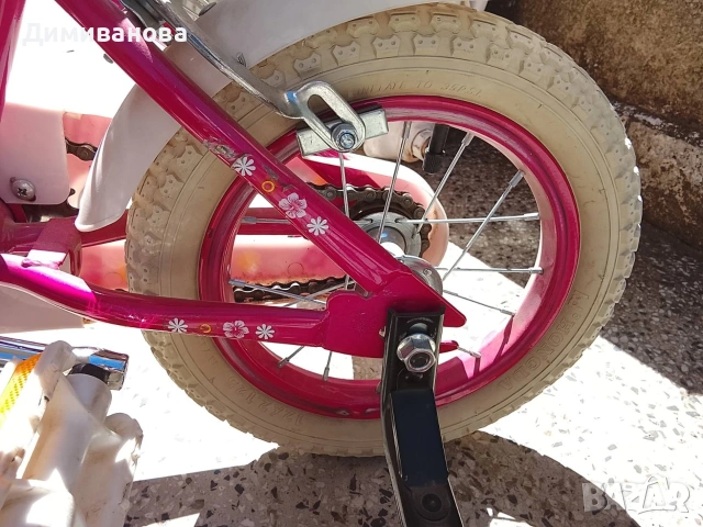 Детски велосипед 12 цола , снимка 7 - Детски велосипеди, триколки и коли - 54275392