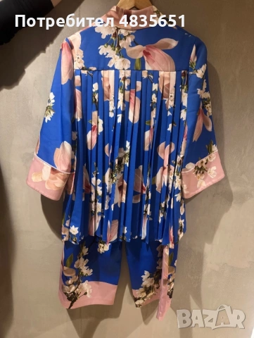 Летен костюм тип кимоно TED BAKER, снимка 5 - Комплекти - 54654925