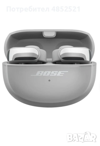 Bose Ultra Open Earbuds-Black/ White