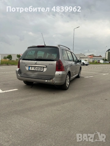 Пежо 307 2.0 HDi 90 к.с, снимка 5 - Автомобили и джипове - 54793657
