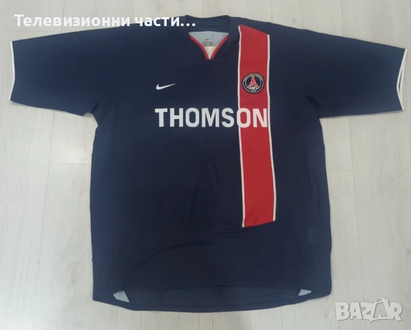 Оригинална футболна тениска Пари Сен Жермен ПСЖ домакински екип 2003/2004 Nike, мъжки XL