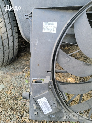 перка на радиатор Mercedes cl500 фейслифт , снимка 3 - Части - 55183859
