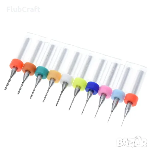Комплект мини свредла 0.3mm to 1.2mm