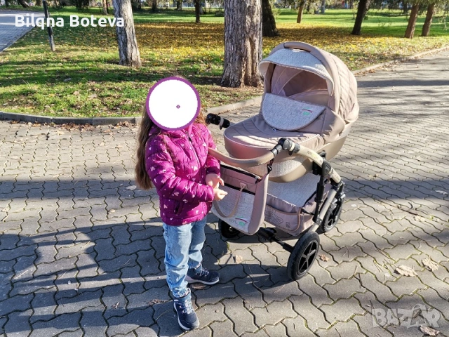 Бебешка количка 3 в 1, снимка 11 - За бебешки колички - 55043975