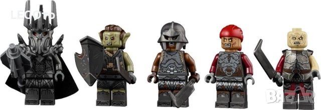 НОВО ЛЕГО 10333 Властелинът на пръстените: Барад-дур LEGO 10333 The Lord of the Rings: Barad-dûr, снимка 5 - Конструктори - 54843124