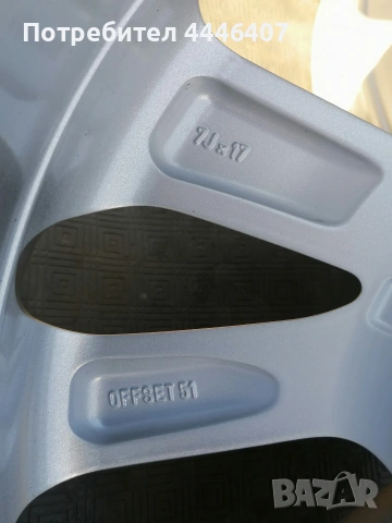 Джанти 17" 5х114.3 Hyundai, снимка 9 - Гуми и джанти - 54963704