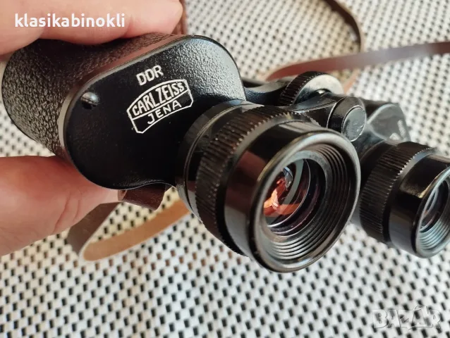 ТОП Бинокъл Carl Zeiss Jena-JENOPTEM MULTI COATED-8 х 30W--Като НОВ, снимка 3 - Екипировка - 55657899