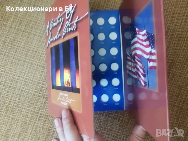 ЧИСТО НОВ АЛБУМ ЗА МОНЕТИ "LINCOLN CENT 1909 – 2009 ГОДИНА", снимка 2 - Нумизматика и бонистика - 55577576