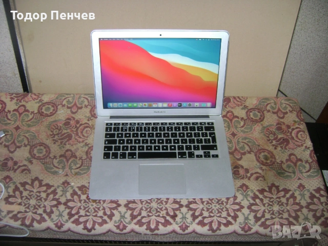 MacBook Air A1466 - Core i5, 4 GB RAM, 128 GB SSD - 2014 г., снимка 9 - Лаптопи за дома - 54898369