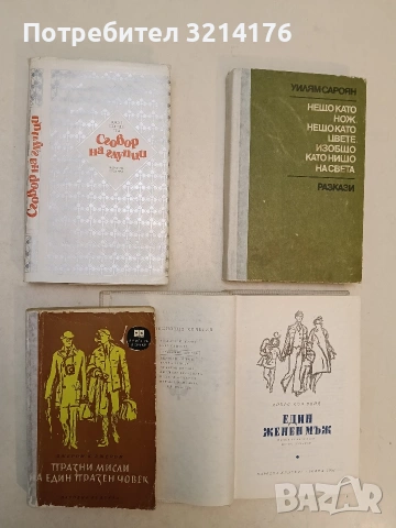 Празни мисли на един празен човек - Джеръм К. Джеръм (1970) , снимка 1 - Художествена литература - 54228484