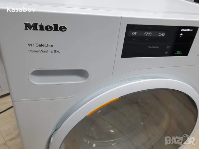 UK - 9Кг - Miele W1 Пералня Series Black & White PowerWash Миеле 12м Гаранция, снимка 13 - Перални - 55400730