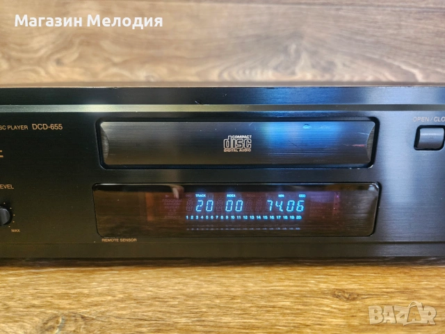 CD Player Denon DCD-655 (DCD-656) – Истински аудиофилски звук със знаменития Burr-Brown DAC, снимка 6 - Декове - 54589998