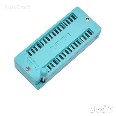 Цокъл за програматор ZIF, 32Pin, растер 2.54mm