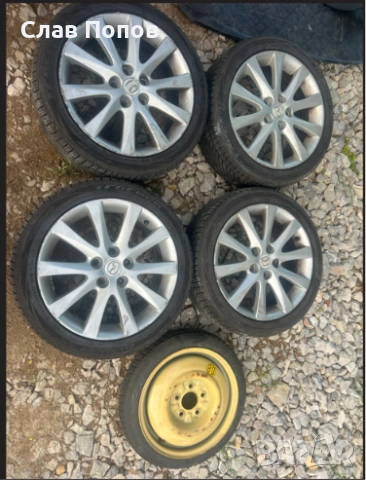 Гуми с джанти 215/45R17 за Мазда 5х114,3