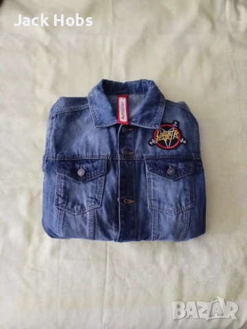 Slayer /Метъл яке с нашивки , снимка 3 - Якета - 54230753