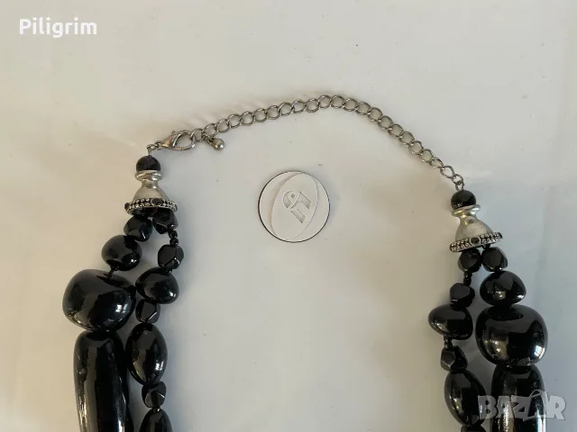 Огърлица с бижута, statement jewelry., снимка 3 - Колиета, медальони, синджири - 55415677