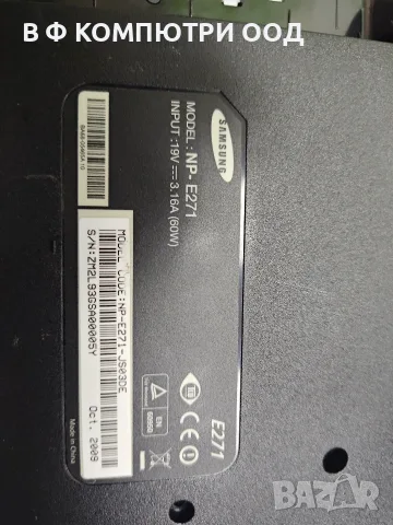 Корпус за Samsung NP-E271 с клавиатура, тъчпад и говорители – NP-E271-JS03DE, снимка 3 - Части за лаптопи - 55477230