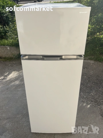  Хладилник с горна камера Sharp SJ-T1227M5W – Отлично състояние!
