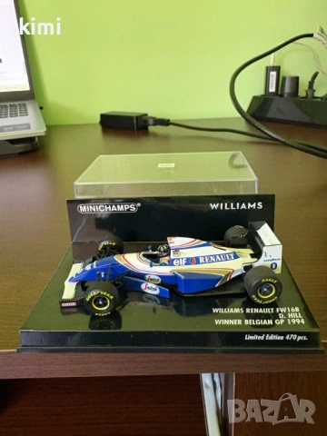 	продавам редки модели формула 1 мащаб 1.43 на minichamps