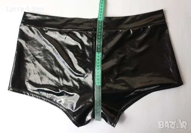 Черни мъжки лачени боксерки XL , снимка 5 - Бельо - 55467747