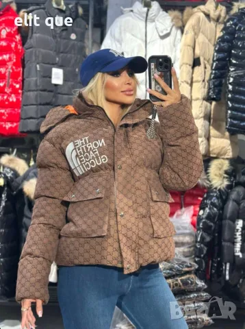 дамско яке the north face Gucci 