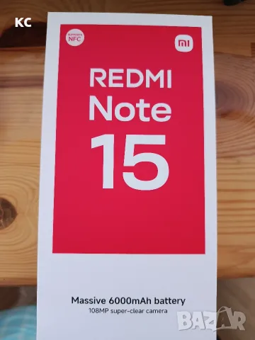 Xiaomi Redmi Note 15 128GB 6GB RAM Dual