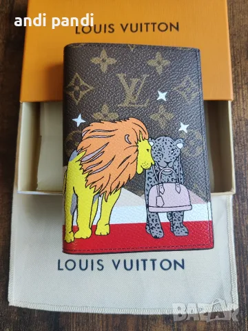 дамски портмонета/калъфи за паспорт Louis Vuitton , снимка 18 - Портфейли, портмонета - 55498593