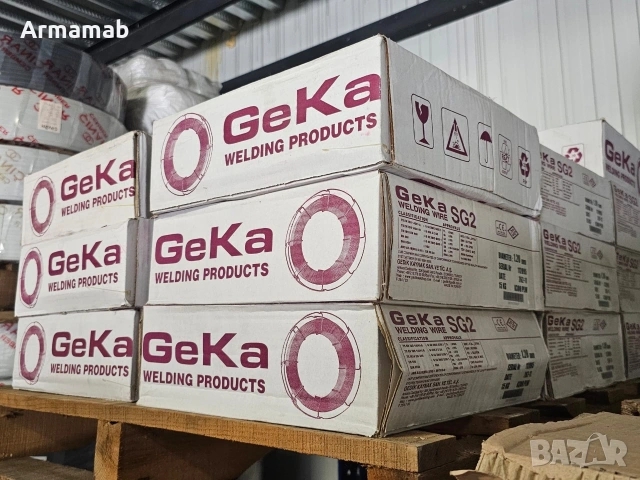 Заваръчна тел GEKA - SG 2 - 15 КГ !