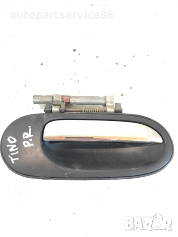 Външна дръжка за предна дясна врата хром / черна за Nissan Almera Tino 2.2 (2004)