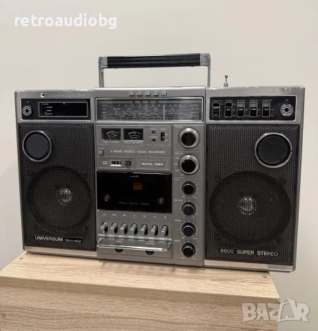 🔊Ретро масивен радиокасетофон Boombox Universum Senator 8800 - (SANYO) - Профилактиран🔊