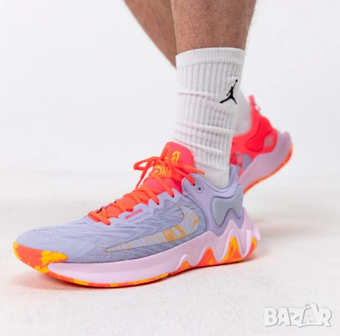 маратонки Nike Giannis Immortality 2 'Oxygen Purple Hot Punch' номер 45 ,5 , снимка 8 - Маратонки - 54948994