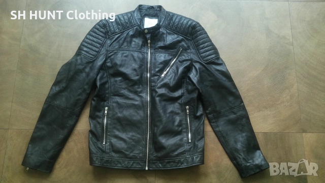 Jack & Jones JCOMORTY LEATHER Jacket Размер M мъжко яке естествена кожа 14-27