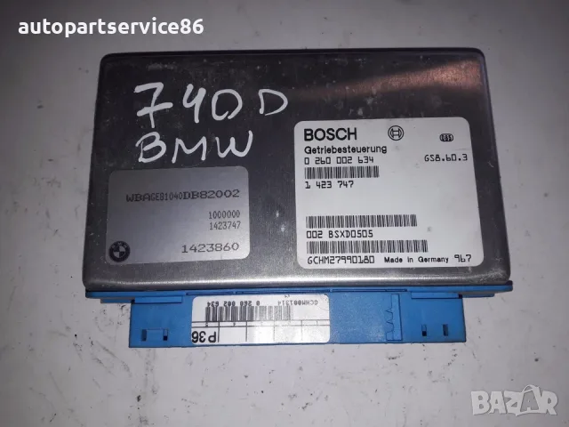 Блок за управление на автоматична скоростна кутия ECU за BMW 740D E38 (1999) 0260002634 1423747 1423