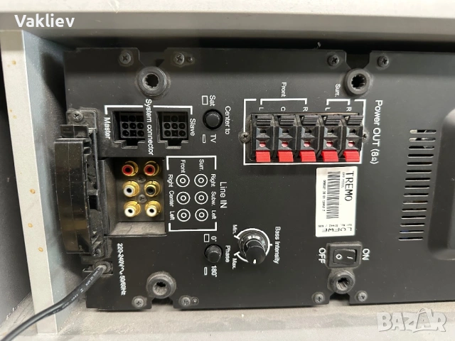 TREMO активен субуфер – Amp Modul + Controller, снимка 6 - Аудиосистеми - 54688338