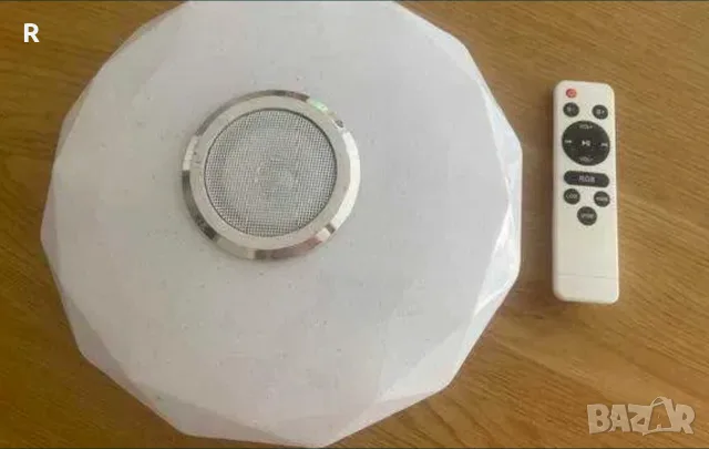 T-SUN 36W димируем LED осветително тяло за таван с Bluetooth високоговорител, RGB лампа , снимка 2 - Лампи за таван - 55367778