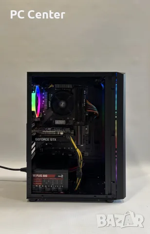 Геймърски компютър AMD Ryzen 5 2600, GTX 1660 Ti 6GB, 16GB ram, снимка 2 - Геймърски - 55322353