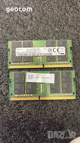 64GB (2x32GB) DDR4 Samsung PC4-2666V (2666Mhz,CL-22,1.2V), снимка 3 - RAM памет - 55637777