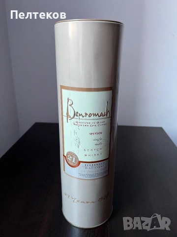 Benromach 21 year old whiskey уиски, снимка 4 - Колекции - 54382241