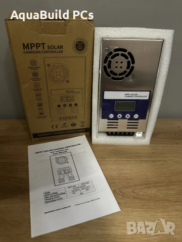 MPPT 60A Соларен контролер за зареждане 12V 24V 36V 48V Нов, снимка 5 - Друга електроника - 55540565