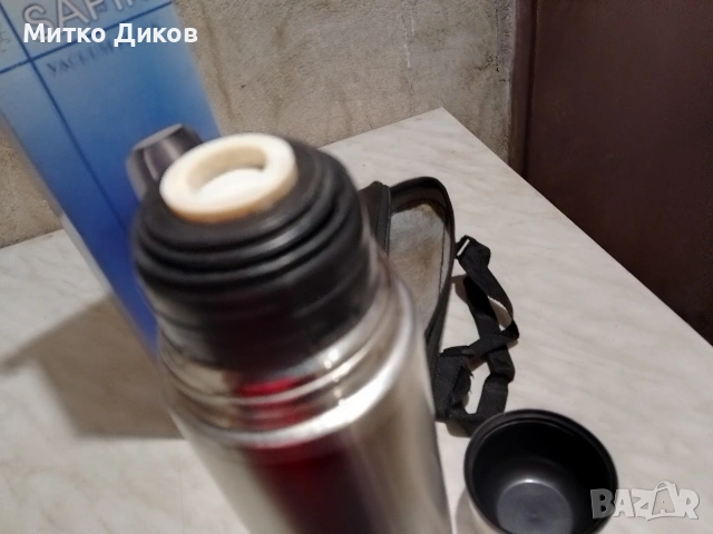 Метален термос нов с вместимост 0,5 литра Марков на Sapir vacuum flask неръждаема стомана., снимка 7 - Други стоки за дома - 54641061