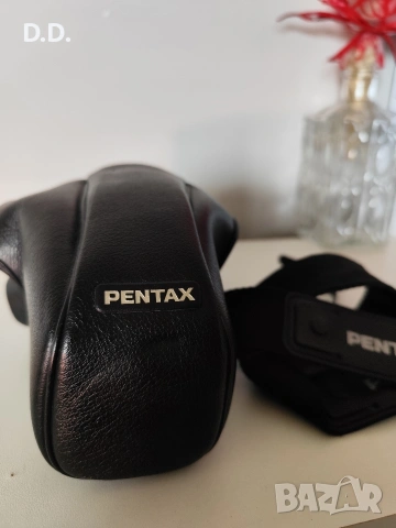 Pentax Strap + кожен калъф, снимка 2 - Чанти, стативи, аксесоари - 54374914