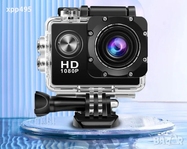 Amkov Amk5000s 1080P@30fps Sunplus 6330m WiFi спортна екшън камера, снимка 6 - Камери - 54175812