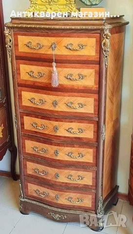 Антикварен Секретариат, снимка 3 - Скринове - 54553788
