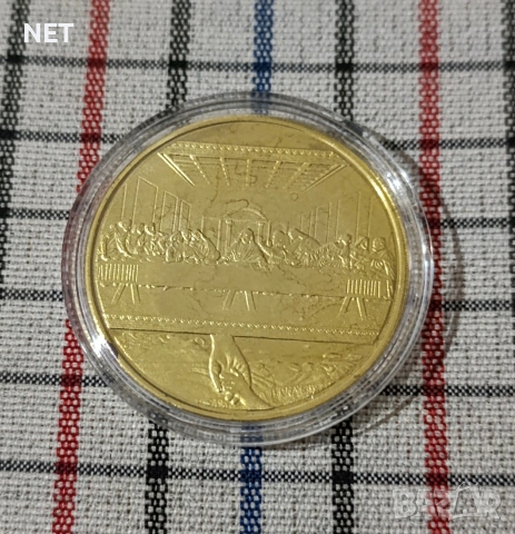 Съврнирна монета "Тайната вечеря", снимка 2 - Колекции - 54051039