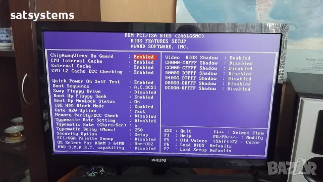 Дънна платка SuperPower SP-6BV-133 Slot 1 CPU+RAM, снимка 13 - Дънни платки - 55335371