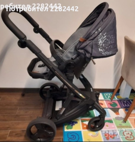 Количка, снимка 4 - Детски колички - 54773743